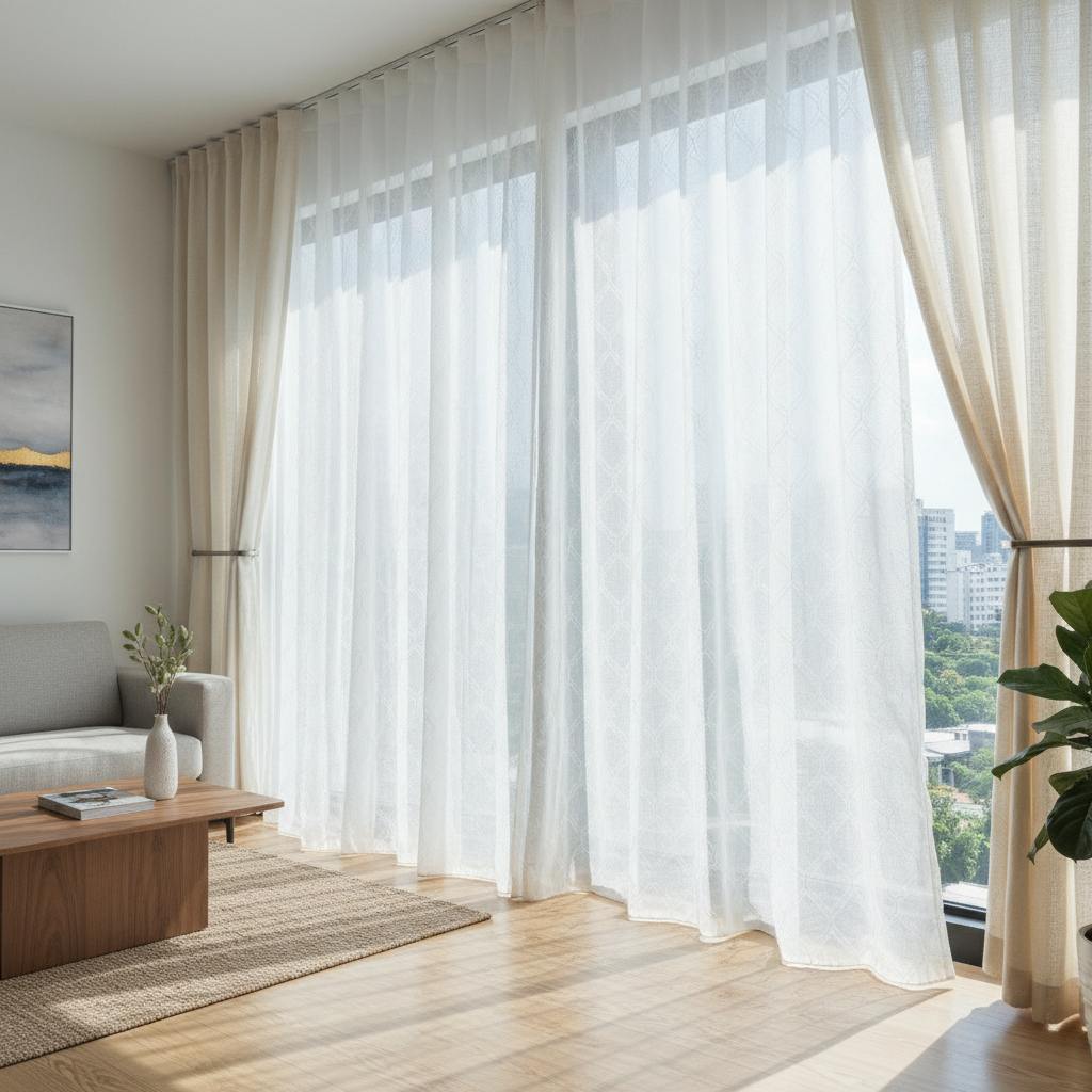 Perdele interior sector 3